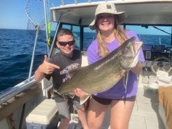 Huge Lake Ontario Trout 